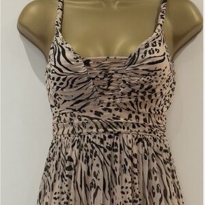 H&M Animal Print Maxi Dress